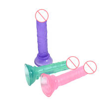 Erotic Soft Jelly Dildo Realistic Bullet Vibrator Anal Dildo Strap On Big Penis Suction Cup Toys for Adult Sex Toys for Woman 2024 - buy cheap