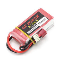 1pcs RC Battery,GE Power 3s 11.1V 1300Mah 25C MAX 40C T Plug Lipo Battery for RC Car Airplane Helicopter 2024 - buy cheap