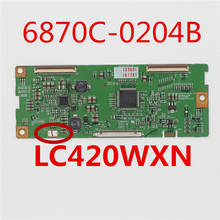 Placa tcon lc420wxn de alta qualidade, placa para teste profissional, placa lógica profissional para lg tv 6870c 0204b lc420wxn 2024 - compre barato