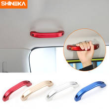 SHINEKA Armrests For Suzuki Jimny Aluminium Alloy Car Top Roof Grab Handle Decoration Cover For Suzuki Jimny 2019+ Car Styling 2024 - buy cheap