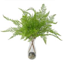 1Pc Artificial Plant Persia Fern Leaves Office Home Wedding Decor Photography Prop 2024 - buy cheap