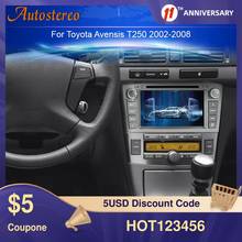 Reproductor de DVD para coche, unidad central de Radio y grabadora, 10,0 Android, 4GB + 64GB, navegador GPS, para Toyota Avensis 2009-2016 T27 2024 - compra barato