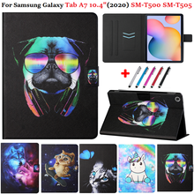 Animal tablet capa para samsung galaxy tab a7 10.4 2020 SM-T500 t505 caso funda para samsung tab a7 a 7 2020 caso capa SM-T505 2024 - compre barato