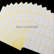 Etiquetas autoadhesivas de papel en blanco, etiquetas grabables de precio, 15 hojas, 24 tamaños 2024 - compra barato