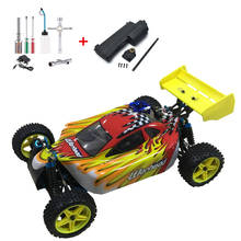 Free shipping HSP Baja 1/10 ratio nitro power off-road vehicle 4WD RC car 94166 and 18cxp engine speed 60-80KM/H 2024 - buy cheap