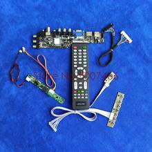 3663 dvb lde 30 pinos lvds sinal digital usb vga av para m156b3/m156bge/m185bge/ltm185at04 1366*768 kit de placa de acionamento do painel lcd 2024 - compre barato