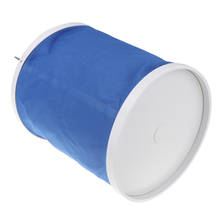 11L Foldable Water Bucket Portable Retractable Car Wash Barrel Blue 2024 - buy cheap