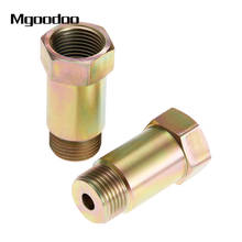 Mgoodoo Universal 2Pcs M18x1.5 O2 Iron Plating Zinc Sensor Spacer Adapter Isolator Extender Bung Adapter Car Part 2024 - buy cheap
