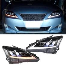 New VLAND Full LED Projector Dynamic Headlights Clear Lens Fit for Lexus IS250 IS350 ISF 2006-2013 RHD 2024 - buy cheap