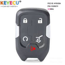 KEYECU умный пульт дистанционного управления автомобильный ключ для GMC Acadia Terrain 2017 2018 2019 2020, Fob 5 кнопок-FCC ID: HYQ1EA P/N: 13508275 2024 - купить недорого