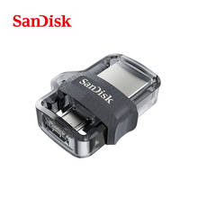 Sandisk-pendrive extreme otg, 64gb, 32gb, 16gb, alta velocidade, 150 mb/s, 256gb, 128gb, usb 3.0, dual para pc/android 2024 - compre barato