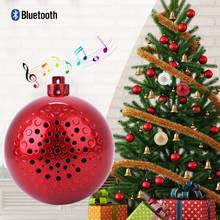 Christmas gift Bluetooth Speaker Mini Portable Gift Sound  ball Portable wireless loudspeaker Wireless Christmas Tree Decoration 2024 - buy cheap