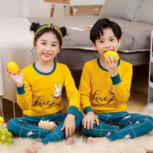 Winter Baby Girls Pajamas Sets Big Boys Girl Cartoon Clothes Sleepwear Kids Long-sleeve T-shirt+pant Pijamas Suit 3-14T Homewear 2024 - buy cheap