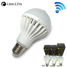LED PIR Motion Sensor Lamp Dimmable 5W 7W 9W E27 WiFi Smart Light Bulb LED Lamp App Operate Wake up warm Smart Lamp Night Light 2024 - buy cheap