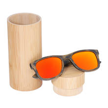BerWer-gafas de sol de madera hechas a mano para hombre y mujer, lentes de sol de bambú, polarizadas, con funda de madera 2024 - compra barato