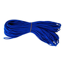 5 мм синий эластичный резиновый банджи веревка шок шнур связать вниз лодка УФ Стабильный 50 м 2024 - купить недорого