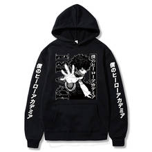 Anime My Hero Academia Graphic Hoodies Men Kawaii Cartoon Dabi Printed Streetwear Tracksuit 2024 - buy cheap