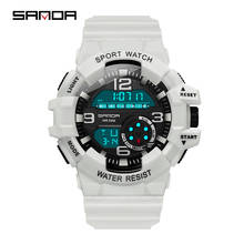 Fashion Sanda Top Brand Military Watch Men's Led Digital G Outdoor Multi-function 30m Waterproof Sports Watches Relojes Hombre 2024 - buy cheap