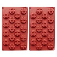 2Pcs 18-Cavity Waffle Molds Silicone Cake Mold DIY Waffle Maker Chocolate Biscuit Baking Tool waffle maker формы для выпечки 2024 - buy cheap