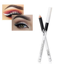 1PCS Waterproof White Eyeliner White Eye Liner Eye's Makeup High Quality Long Lasting Pigment Waterproof Eyeliner Pencil 2024 - buy cheap