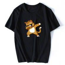 Camiseta de moda de verano para hombre, camisa divertida de Dabbing Pug, caballo/perro/Panda, Hip Hop, 2018 2024 - compra barato