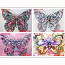 rhinestone pictures butterfly 5d diamond embroidery full set animal 5d diamond painting full set animal Christmas decortion home 2024 - buy cheap