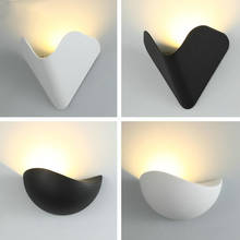 Modern Creative Shell Wall Lamp Simple Led Aluminum Luminaires for Indoor and Outdoor Corridor Bar Bedside Decorative Wall Light 2024 - buy cheap