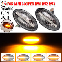 Intermitente LED dinámico para coche, luz de señal de giro, accesorios para BMW MINI Cooper R50 R52 R53 2002-2008 2024 - compra barato