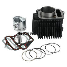 Kit de juntas de pistón de cilindro de 140cc, compatible con motores horizontales Lifan de 55mm, 1P55FMJ LF 140, 140cc, piezas de bicicleta de Cross 2024 - compra barato