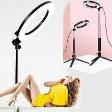 Photographic Lighting LED Selfie Ring Light With Remote Control 20cm Ring lamp With Tripod For Youtube Makeup Video Live Studio 2024 - buy cheap