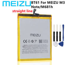 Meizu 100% Original 4000mAh BT61 Battery For Meizu M3 Note L681 L681H M681 M681H Phone Latest Production Battery+Tracking Number 2024 - buy cheap