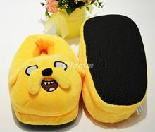 Women indoor Slippers Happy Time Slippers Lovers Jake BMO Warm Woman Slippers Finn Plush Shoes Home House Slippers Children 2024 - buy cheap