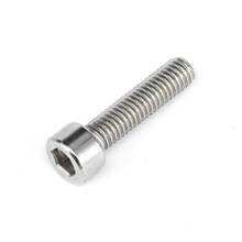 5pcs M8 smooth Allen cup head screws hex socket cylindrical header screw stainless steel mechanical bolt GB70.1 10mm-55mm long 2024 - buy cheap