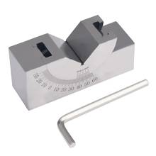 Precision Angle Gauge Micro Adjustable Angle V Block Milling Setup 0 to 60 Degree Angle Block Measuring Gauging Tools 2024 - buy cheap