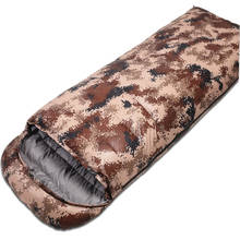 CS302 Camouflage White Duck Down-Filled Sleeping Bag Outdoor Adult Camping Lunch Break Rest Desert & Digital Warm спальный мешок 2024 - buy cheap