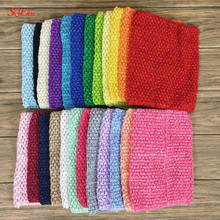 1PCS Elastic Crochet Chest Wrap 6inches/9inches Girl Fabric Knit Headbands Tutu Tube Tops DIY Children Skirt Dress Accessories6Z 2024 - buy cheap