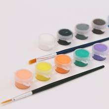12 Colors Acrylic Painting Pigment Paint Brush Set DIY Art Craft Drawing Tool 2024 - buy cheap