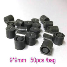 Black Electrode Tube Rubber Seal Stopper 9*9mm for 0.2mm to 3.0mm for EDM Drilling Machine Parts 2024 - buy cheap