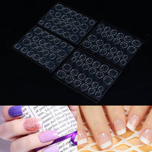 240pcs Double Side Adhesive Glue Transparent Sticker Sticky Tape Nail Glue For Fake False Nail Art Decoration Tools Accessory 2024 - buy cheap