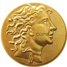 G(40)MITHRADATES VI,Gold Stater, 84 BC Portrait of Fine Style.Rare Gold Plated copy coin 2024 - buy cheap