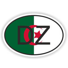 Dawasaru ALGERIA DZ AFRICA Country Code Car Sticker Waterproof Decal Laptop Truck Motorcycle Auto Accessories PVC,15cm*10cm 2024 - buy cheap