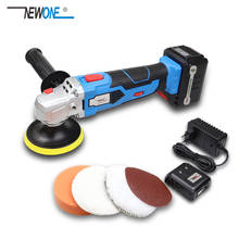 Waxing Machine with 16V Lithium Battery Portable Cordless Car Polisher 5-level Adjustable Speed Polishing Machine M10 Thread 2024 - buy cheap