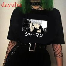 Camiseta de Manga corta de Anime japonés para hombre, Kaisen playera de Jujutsu, Tops Kawaii de verano, Camisetas estampadas de Yuji Itadori, camiseta Unisex fresca de los 90 2024 - compra barato