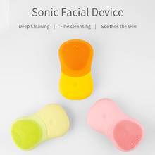 Electric Face Endurance IPX5 Waterproof Noise Reduction Deep Cleansing Brush Massager Ultrasonic Skin Scrubber Instrument 2024 - buy cheap
