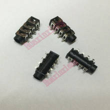 50PCS/Lot PJ-313E 3.5mm SMD Female Audio Socket Connector 8Pin SMT PJ313E 2024 - buy cheap