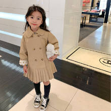 2020 Girl Autumn Long Jacket Fashion Design Baby Kids Children  Coat 2024 - buy cheap