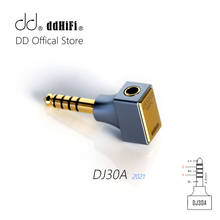 Адаптер DD ddHiFi DJ30A, female 3,5. Подходит для кабеля наушников 3,5 мм, от выхода 4,4, например, Cayin iFi FiiO Hiby Shanling и т. д. 2024 - купить недорого
