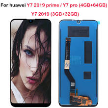 6,26 "Huawei Y7 primer 2019 pantalla LCD de montaje de digitalizador con pantalla táctil Panel para Huawei Y7 Pro/Y7 2019 pantalla lcd 2024 - compra barato