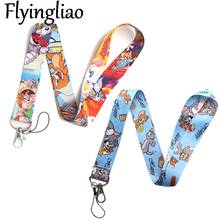 Cat and mouse Neck Strap Lanyards ID badge card holder keychain Mobile Phone Strap Gift Ribbon webbing necklace Decorations 2024 - buy cheap