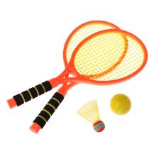 Новая детская ракетка два в одном для фитнеса и бадминтона, теннисная ракетка для отдыха на открытом воздухе L41D 2024 - купить недорого